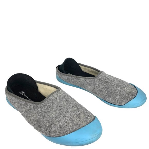 MAHABIS‎ Convertible Wool Classic Slippers Mens Size 9.5 -10 - Picture 3 of 12